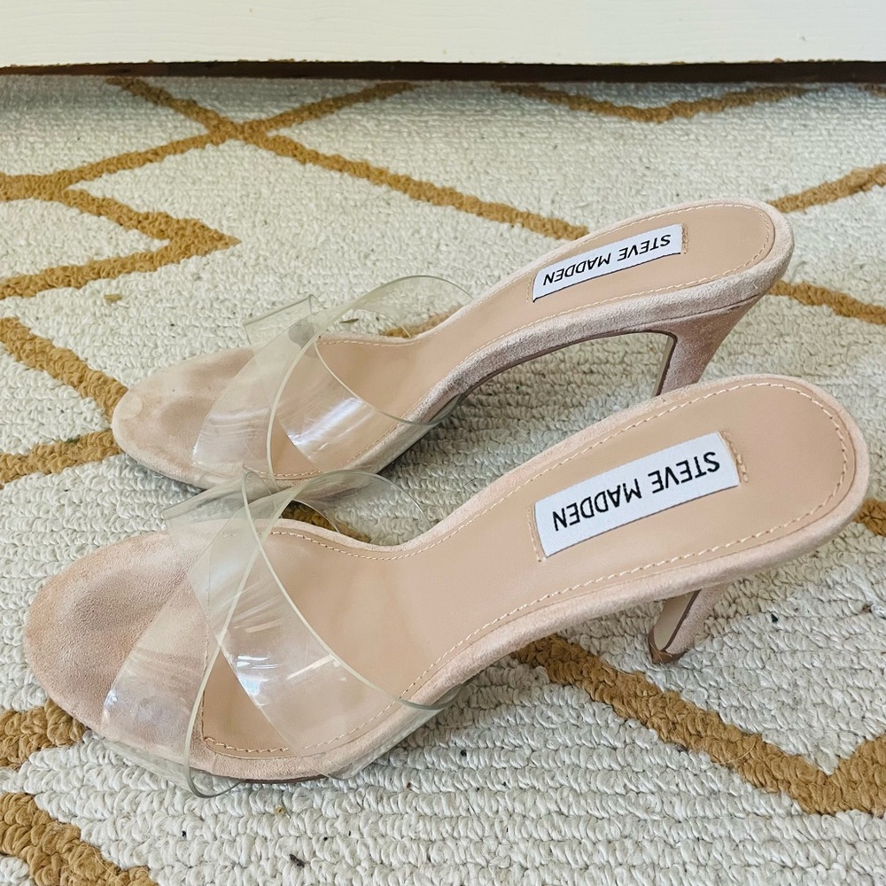 Steve Madden Translucent Strap Sandal